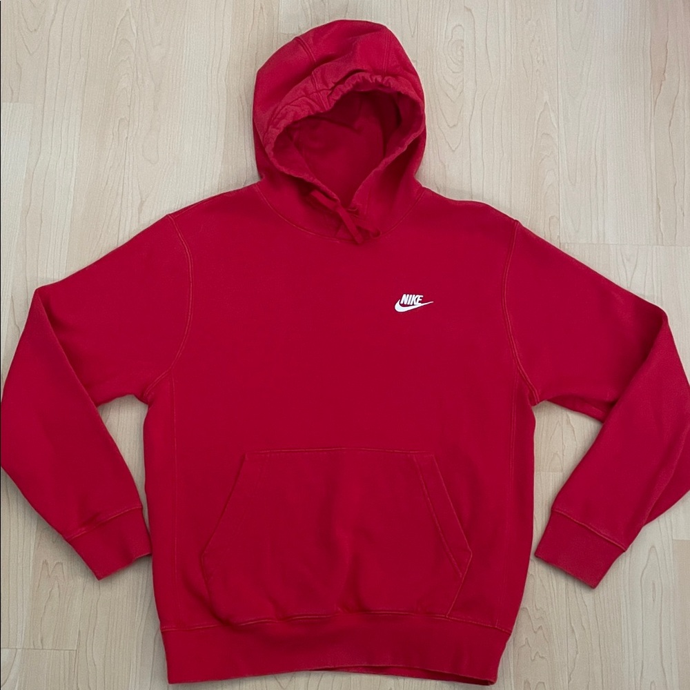 Nike Men's Red Hoodie